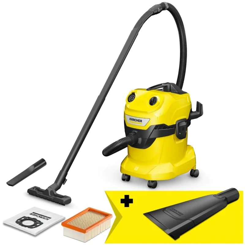 Zestaw Karcher WD 4 V-20/5/22 + Ssawka samochodowa