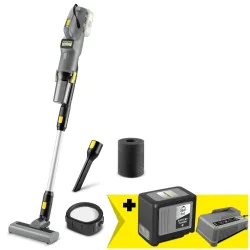 Zestaw Karcher LVS 1/2 Bp + Akumulator 6 Ah + Szybka ładowarka