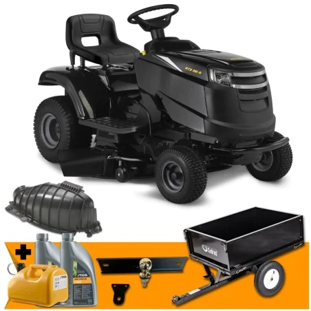 Zestaw Alpina AT3 98 A + Przyczepka max 225 kg + Zaczep + Kanister + 2x Olej