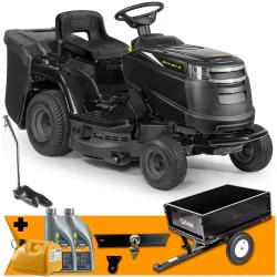 Zestaw Alpina AT4 84 A + Przyczepka max 225 kg + Zaczep + Kanister + 2x Olej