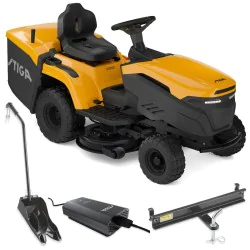 Stiga Estate 598e (240L 13000m² Automat) Traktor ogrodowy akumulatorowy 2T2805481/ST1