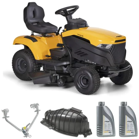 Stiga Tornado 398 Traktor ogrodowy spalinowy (7.5 kW, 5000 m², Automat) - 2T0610481/ST1