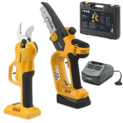 STIGA SP 100e Zestaw: Sekator + Pilarka + Akumulator + Ładowarka (20 V) 257122001/ST1