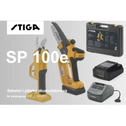 STIGA SP 100e Zestaw: Sekator + Pilarka + Akumulator + Ładowarka (20 V) 257122001/ST1
