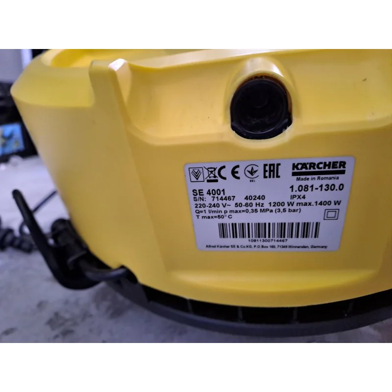 Odkurzacz Piorący Karcher SE 4001 (1400W, 21kPa) OUTLET