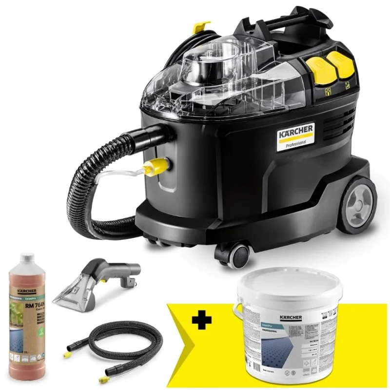 Zestaw Karcher Puzzi 8/1 Re!Plast + Proszek RM 760 iCapsol - 10 kg