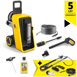 Zestaw Karcher K 7 Comfort Premium + Lanca teleskopowa do czyszczenia elewacji i szyb + Przedłużka węża 10 m + Filtr do wody