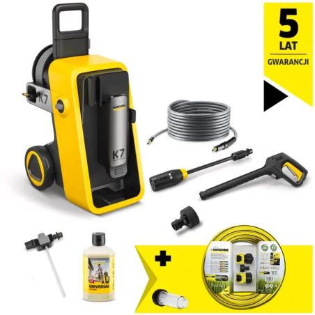 Zestaw Karcher K 7 Comfort Premium + Wąż ogrodowy 10 m 3/4" + Filtr do wody