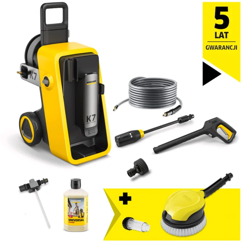 Zestaw Karcher K 7 Comfort Premium + Szczotka Obrotowa WB 130 + Filtr do wody