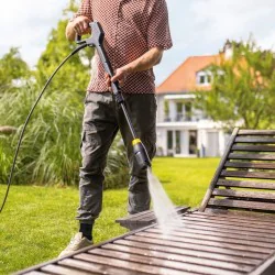 Zestaw Karcher K 5 Comfort Premium Home Wood + Wąż ogrodowy 10 m 3/4" + Filtr do wody