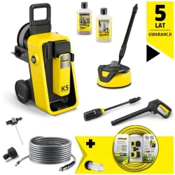 Zestaw Karcher K 5 Comfort Premium Home Wood + Wąż ogrodowy 10 m 3/4" + Filtr do wody