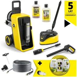 Zestaw Karcher K 7 Comfort Premium Home Wood + Wąż ogrodowy 10 m 3/4" + Filtr do wody