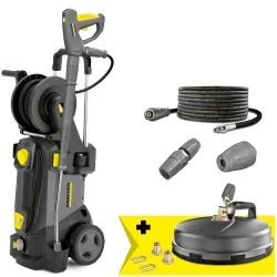 Zestaw Karcher HD 5/15 CX Plus + Turbudysza + Przystawka FR Classic + Zestaw dysz do FR