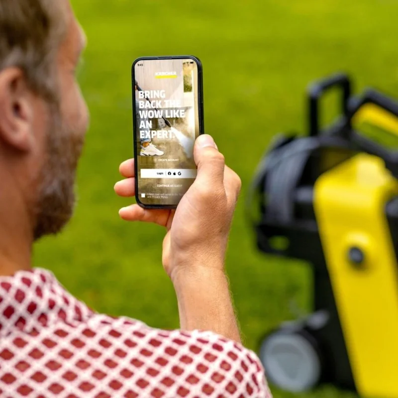 Zestaw Karcher K 5 Comfort Premium Garden + Przystawka do mycia kostki brukowej T-Racer T 5 + Filtr do wody