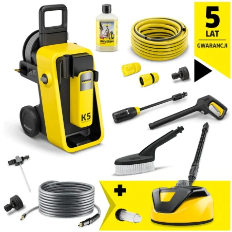 Zestaw Karcher K 5 Comfort Premium Garden + Przystawka do mycia kostki brukowej T-Racer T 5 + Filtr do wody
