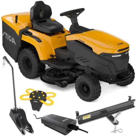 Stiga Estate 598e Akumulatorowy traktor ogrodowy (240 l, 13000 m², Automat) - 2T2805481/ST1