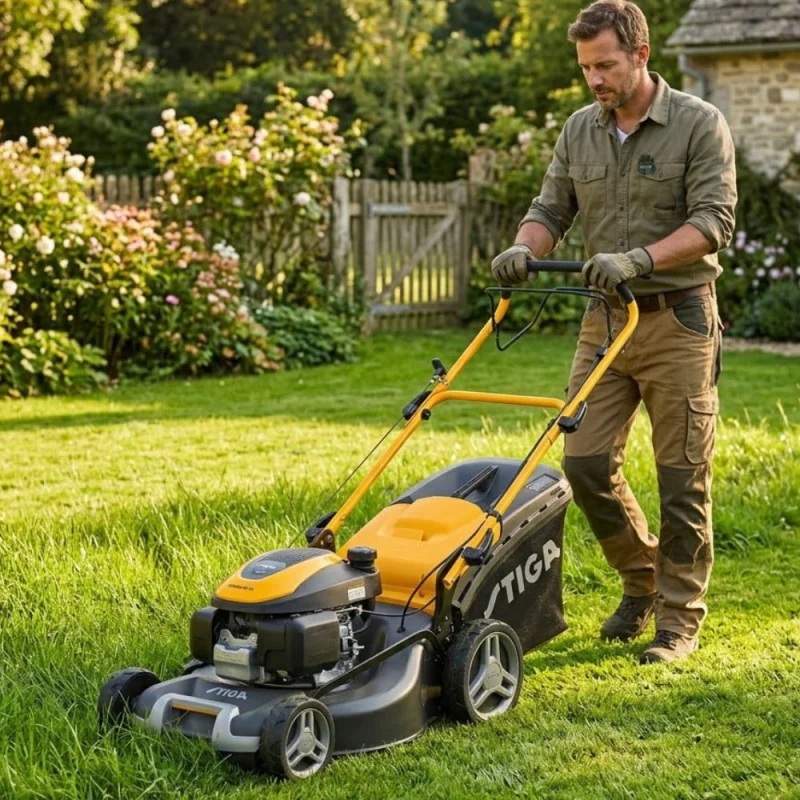 Stiga Combi 50 SQ H Kosiarka spalinowa z silnikiem Hondy (3.30 kW, 48 cm, 70 l) - 294502838/ST1