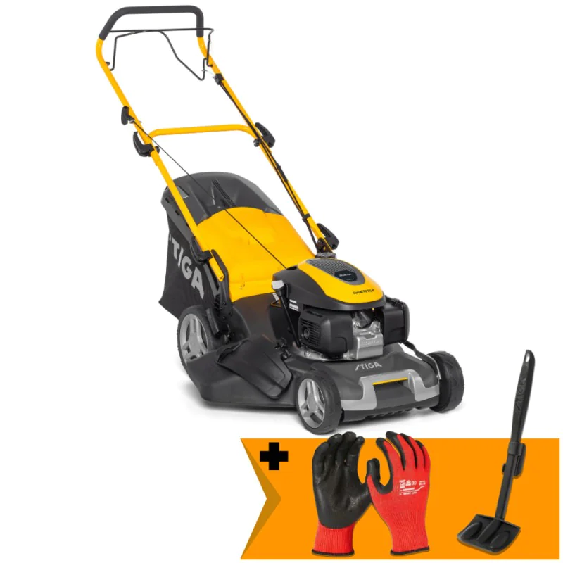 Zestaw Stiga Combi 50 SQ H + Rękawice robocze + Skrobak