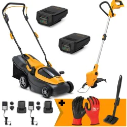 Zestaw Stiga 136e + Stiga GT 100e + Rękawice + Skrobak do czyszczenia