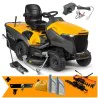 Zestaw z Kanistrem 5l + 2x Olej SAE 10W30 Stiga 1,4l + Hak do akcesoriów + Wertykulator i Aerator