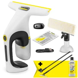 Zestaw Karcher WV 1 Compact Care + Lance teleskopowe + Środek do czyszczenia szyb