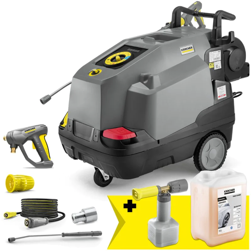 Zestaw Karcher HDS 8/18-4 CXA + Lanca pianowa + Piana alkaliczna RM 838