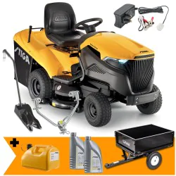 Zestaw Stiga Estate 798 W + Przyczepka max. 225 kg + Kanister + 2x Olej