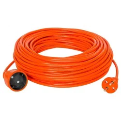 Przedłużacz ogrodowy 20m 10A 250V OMY 2x1 mm² 2500W Jonex PS-160 pomarańczowy