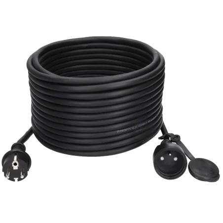 Przedłużacz warsztatowy olejoodporny 20m z uziemieniem 16A 230V H07RN-F 3x1,5 mm² 3680W Jonex PS-170G IP44 czarny