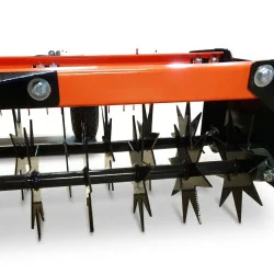 Aerator wertykulator do traktorka ogrodowego 2 rzędowy 100 cm