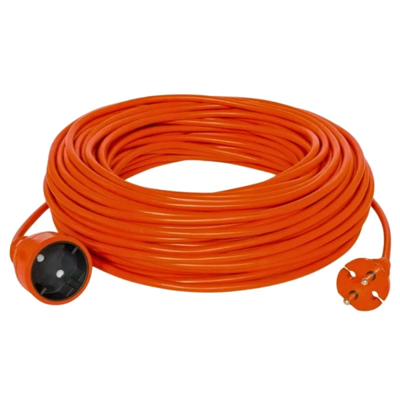 Przedłużacz ogrodowy 20m 10A 250V OMY 2x1 mm² 2500W Jonex PS-160 pomarańczowy