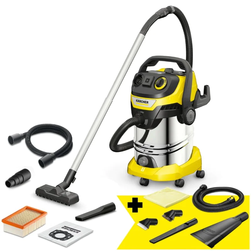 Zestaw Karcher WD 6 P S-V30/6/22/T + Akcesoria do odkurzania samochodu Zestaw Karcher WD 6 P S-V30/6/22/T + Akcesoria do odkurzania samochodu