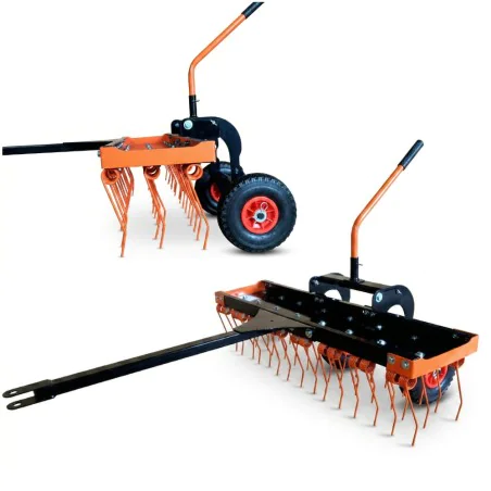 Brona sprężynowa do traktorka ogrodowego pazurowa 100 cm 48 palców