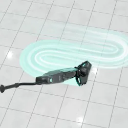 Motorscrubber MS Dryft V1.2 S-Motion Maszyna do mycia podłóg w zestawie z akumulatorem i ładowarką