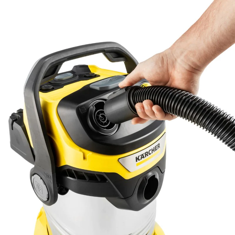 Zestaw Karcher WD 5 S V-30/5/22 + Ssawka samochodowa + Przedłużka węża ssącego 3.5 m