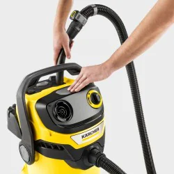 Karcher WD 5 Control 25/5/22 Odkurzacz warsztatowy z pilotem Bluetooth (1200 W, 25 l, 5 m) - 1.628-316.0