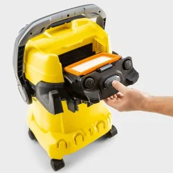 Karcher WD 5 Control 25/5/22 Odkurzacz warsztatowy z pilotem Bluetooth (1200 W, 25 l, 5 m) - 1.628-316.0