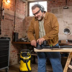 Karcher WD 5 Control 25/5/22 Odkurzacz warsztatowy z pilotem Bluetooth (1200 W, 25 l, 5 m) - 1.628-316.0