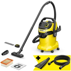 Karcher WD 5 Control 25/5/22 Odkurzacz warsztatowy z pilotem Bluetooth (1200 W, 25 l, 5 m) - 1.628-316.0