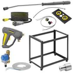 Zestaw Karcher HD 10/21-4 ST + Pistolet + Lanca + Wąż + Licznik + Elektrozawór + Mocowanie