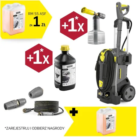 Zestaw Karcher HD 5/15 C Plus + Turbodysza + Piana alkaliczna RM 838