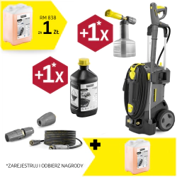 Zestaw Karcher HD 5/15 C Plus + Turbodysza + Piana alkaliczna RM 838