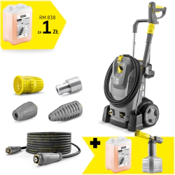 Zestaw Karcher HD 8/18-4 M Plus + Turobodysza + Lanca pianowa + Piana alkaliczna RM 838