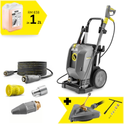 Zestaw Karcher HD 9/20-4 S Plus + Przystawka FRV 30 + Zestaw dysz do FR