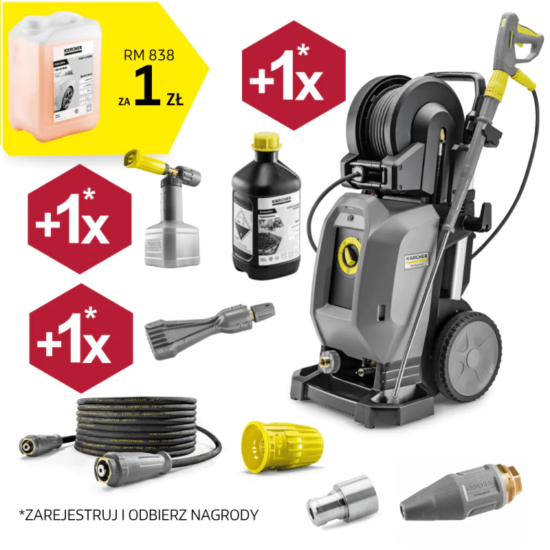 Karcher HD 10/25-4 SXA Plus Profesjonalna myjka ciśnieniowa (280 bar, 1000 l/h) - 1.286-955.0 Karcher HD 10/25-4 SXA Plus Profesjonalna myjka ciśnieniowa (280 bar, 1000 l/h) - 1.286-955.0