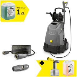 Zestaw Karcher HDS 5/15 UX PLUS + Lanca pianowa + Piana alkaliczna RM 838