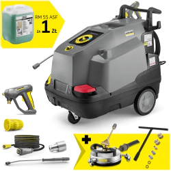 Zestaw Karcher HDS 8/18-4 C + Przystawka FRV 30 Me + Zestaw dysz do FRV