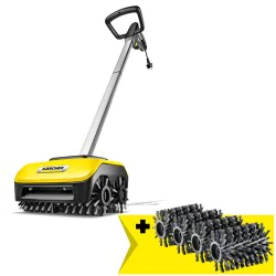 Zestaw Karcher PCL 6 + Szczotki walcowe do drewna - 4 sztuki