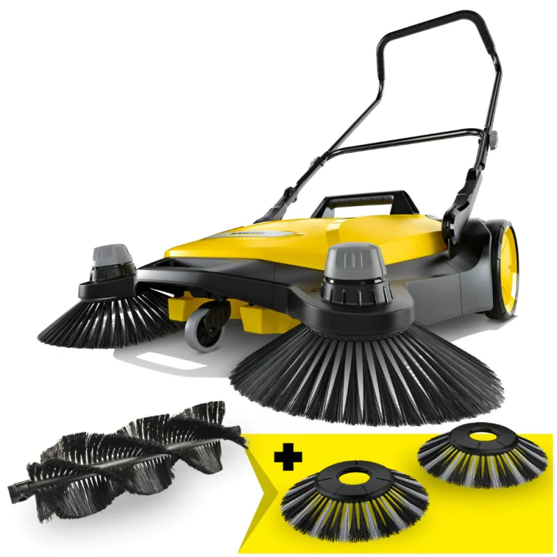 Zestaw Karcher S 6 Twin + Szczotki do mokrych zanieczyszczeń