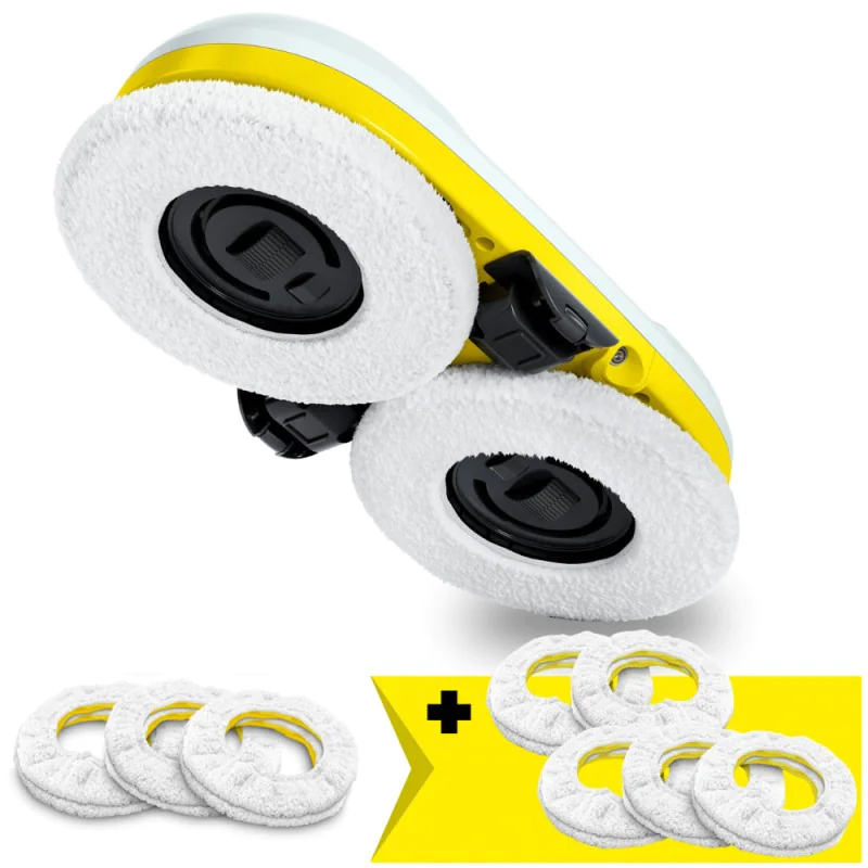 Zestaw Karcher RCW 2 + Zapasowe ściereczki z mikrofibry (5 par) Zestaw Karcher RCW 2 + Zapasowe ściereczki z mikrofibry (5 par)